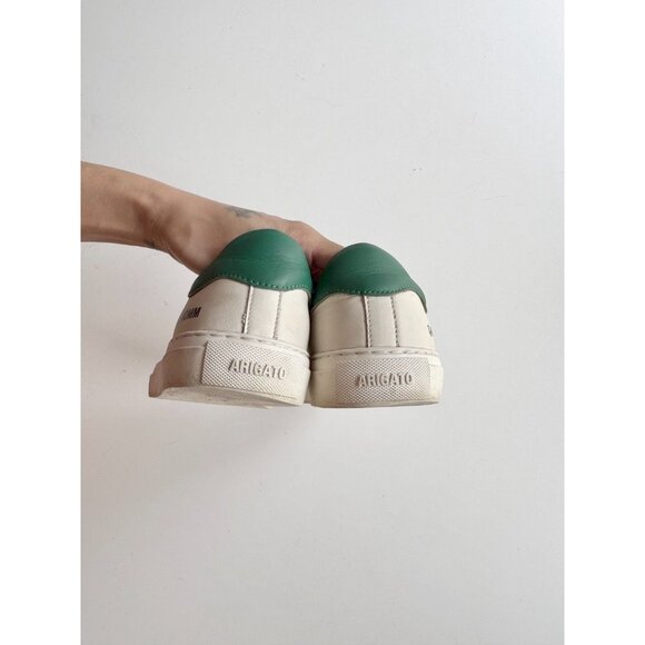 AXEL ARIGATO Clean 90mm Triple Leather Suede Calf Hair Low Top Sneakers Size 6.5 - Picture 9 of 16